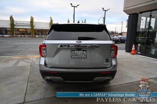 2022 Ford Explorer Limited / 4X4 / Auto Start / Heated & Cooled Leather Seats / Heated Steering / NAV / Adaptive Cruise / Lane Depart & Blind Spot / 360 Cam / Rear Captain Chairs / 3rd Row / Seats 6 / Block Heater / New Tires / 1-Owner Anchorage AK 2022 Ford Explorer Limited / 4X4 / Auto Start / Heated & Cooled Leather Seats / Heated Steering / NAV / Adaptive Cruise / Lane Depart & Blind Spot / 360 Cam / Rear Captain Chairs / 3rd Row / Seats 6 / Block Heater / New Tires / 1-Owner Anchorage AK