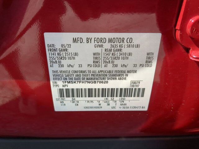 2022 Ford Explorer Limited Appleton WI