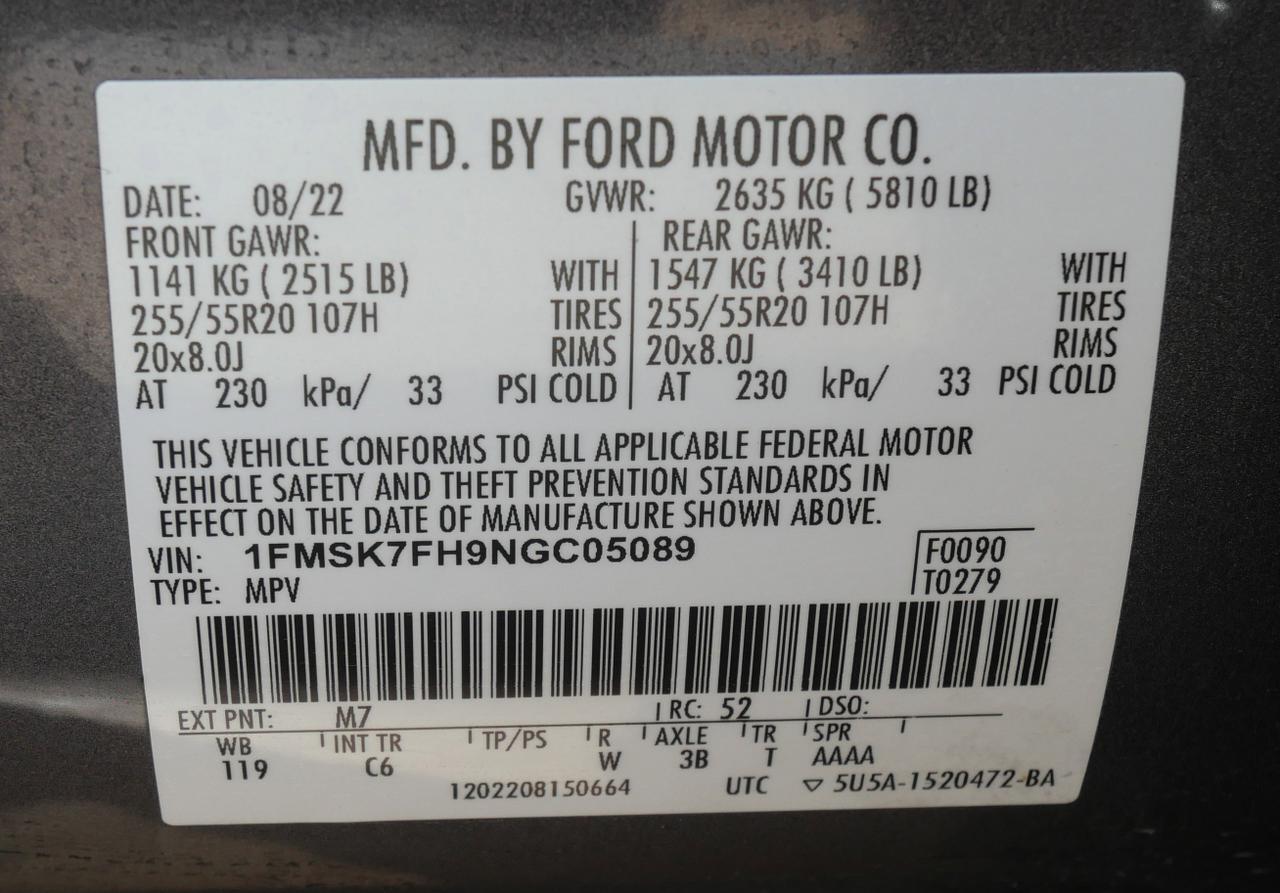 2022 Ford Explorer Limited San Juan TX