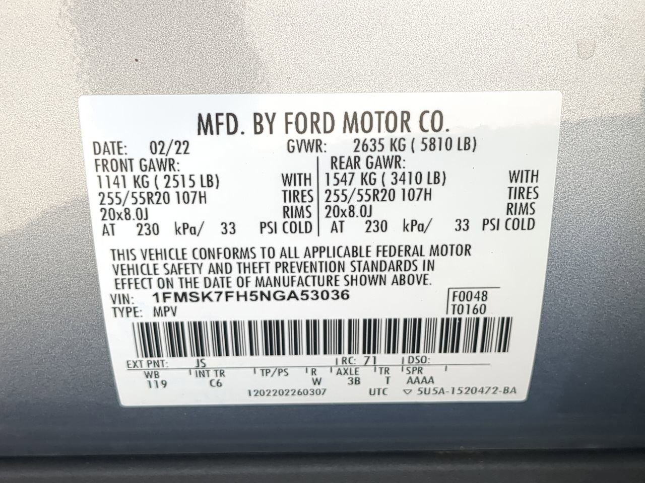 2022 Ford Explorer Limited Winder GA