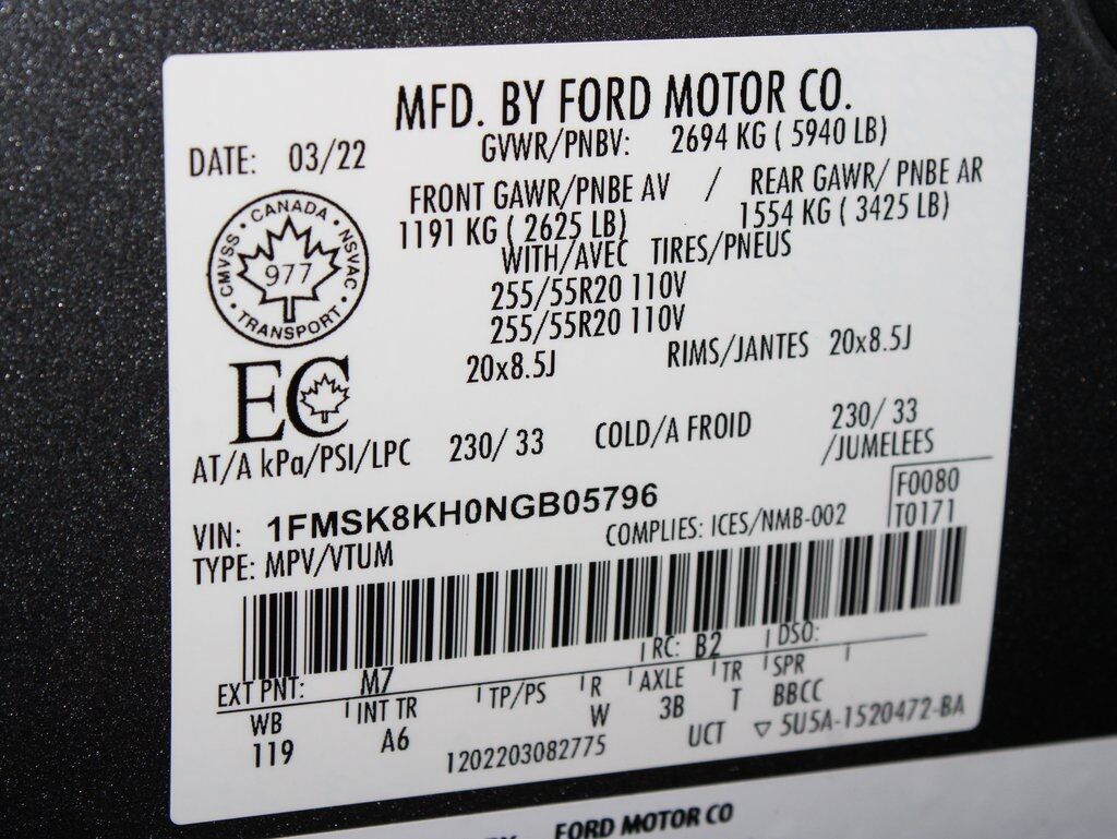 2022 Ford Explorer ST-Line 4WD Fond du Lac WI