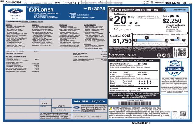 2022 Ford Explorer Timberline Raleigh NC