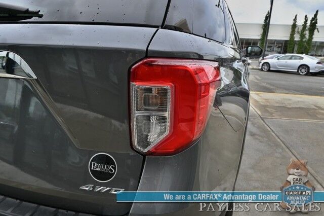 2022 Ford Explorer XLT / 4X4 / Power & Heated Leather Seats / Heated Steering Wheel / Auto Start / Blind Spot Alert / 3rd Row / Captain Chairs / Seats 6 / Apple CarPlay & Android Auto / Back Up Camera / Power Liftgate / Block Heater / 1-Owner Anchorage AK