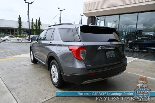 2022 Ford Explorer XLT / 4X4 / Power & Heated Leather Seats / Heated Steering Wheel / Auto Start / Blind Spot Alert / 3rd Row / Captain Chairs / Seats 6 / Apple CarPlay & Android Auto / Back Up Camera / Power Liftgate / Block Heater / 1-Owner Anchorage AK