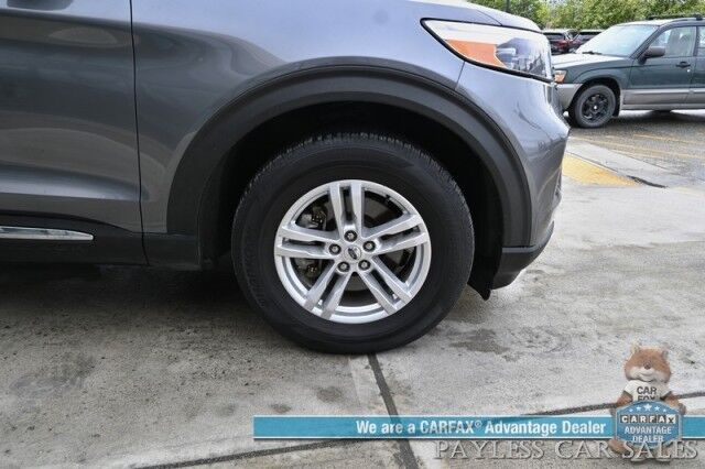 2022 Ford Explorer XLT / 4X4 / Power & Heated Leather Seats / Heated Steering Wheel / Auto Start / Blind Spot Alert / 3rd Row / Captain Chairs / Seats 6 / Apple CarPlay & Android Auto / Back Up Camera / Power Liftgate / Block Heater / 1-Owner Anchorage AK