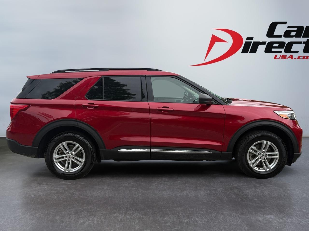 2022 Ford Explorer XLT, ROOF RACKS, CAPTAINS CHAIRS, 3RD ROW SEATING, AUTO START/STOP, POWER LIFTGATE, BACKUP CAMERA, PARKING SENSORS, APPLE CARPLAY/ANDROID AUTO, HEATED STEERING WHEEL & SEATS, LANE KEEP ASSIST, BLIND SPOT ALERT, ONLY 1 OWNER, CLEAN CARFAX, EXPLORE THE Virginia Beach VA