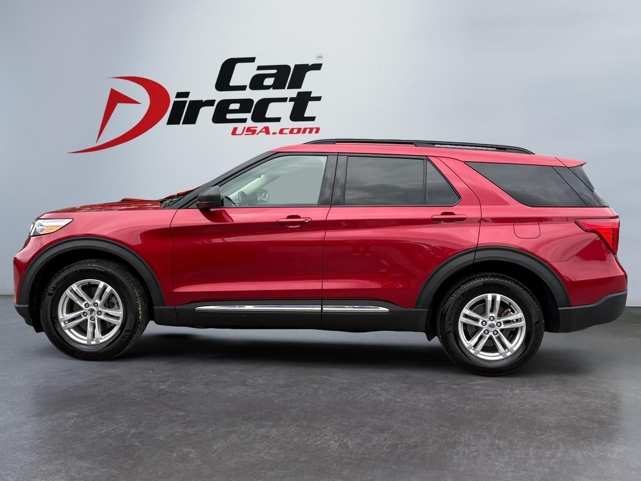 2022 Ford Explorer XLT, ROOF RACKS, CAPTAINS CHAIRS, 3RD ROW SEATING, AUTO START/STOP, POWER LIFTGATE, BACKUP CAMERA, PARKING SENSORS, APPLE CARPLAY/ANDROID AUTO, HEATED STEERING WHEEL & SEATS, LANE KEEP ASSIST, BLIND SPOT ALERT, ONLY 1 OWNER, CLEAN CARFAX, EXPLORE THE