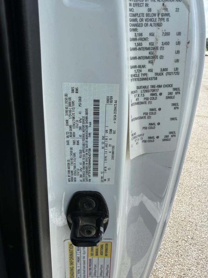 2022 Ford F-150 4x4 5.0L V8 XL Collinsville OK