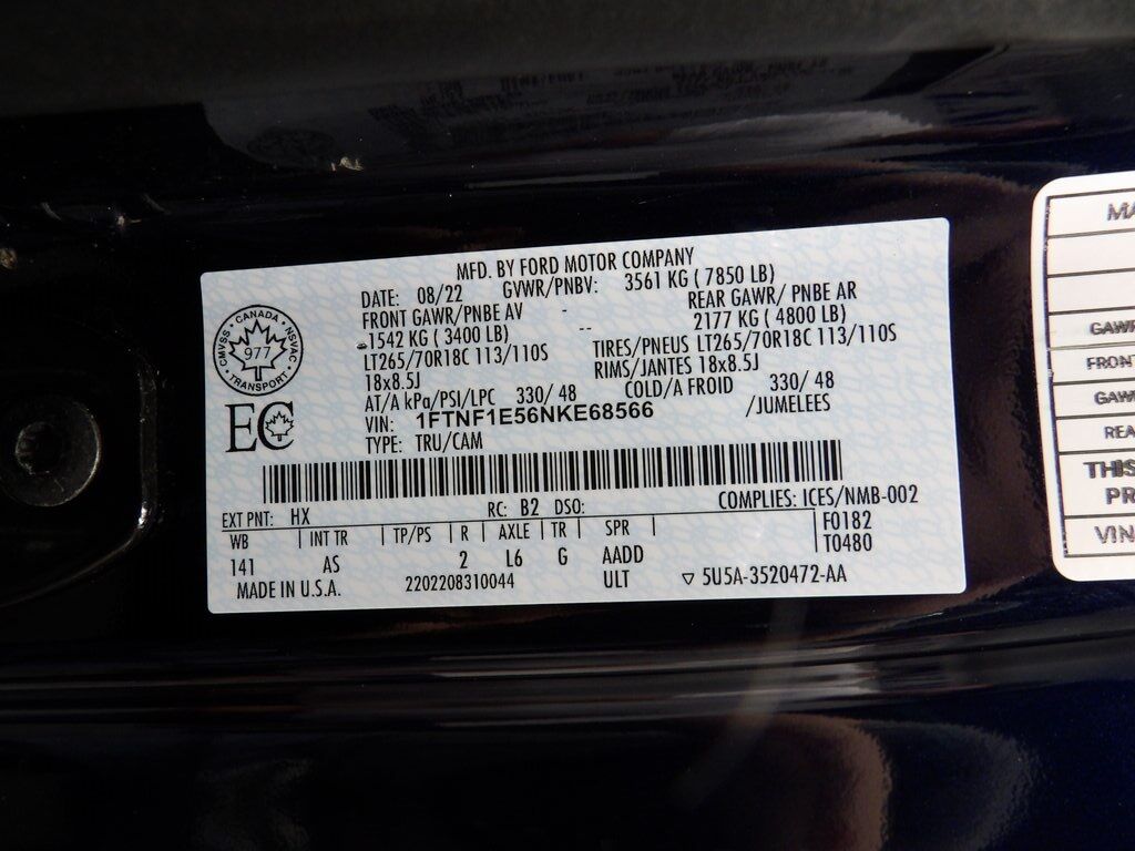 2022 Ford F-150 4x4 Regular Cab XL Fond du Lac WI