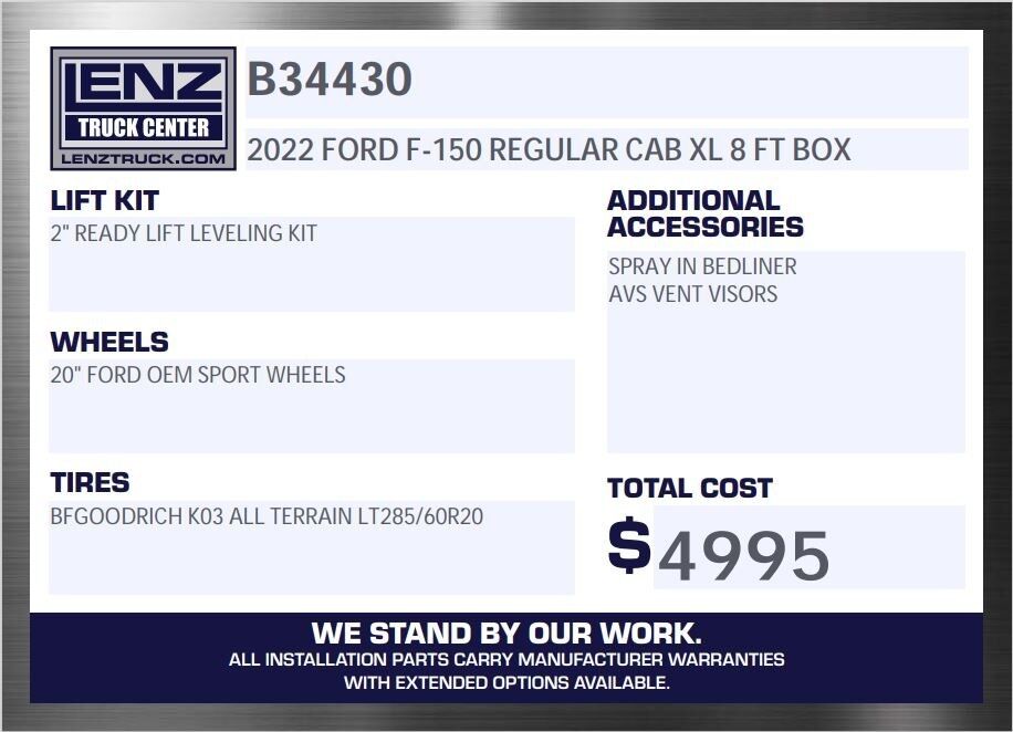 2022 Ford F-150 4x4 Regular Cab XL Fond du Lac WI