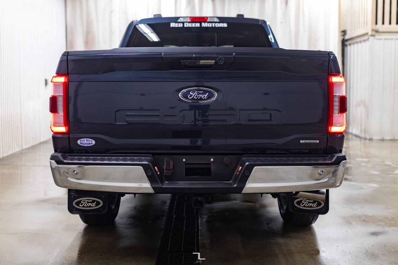 2022 Ford F-150 4x4 Super Crew Lariat Leather Nav BCam Red Deer AB