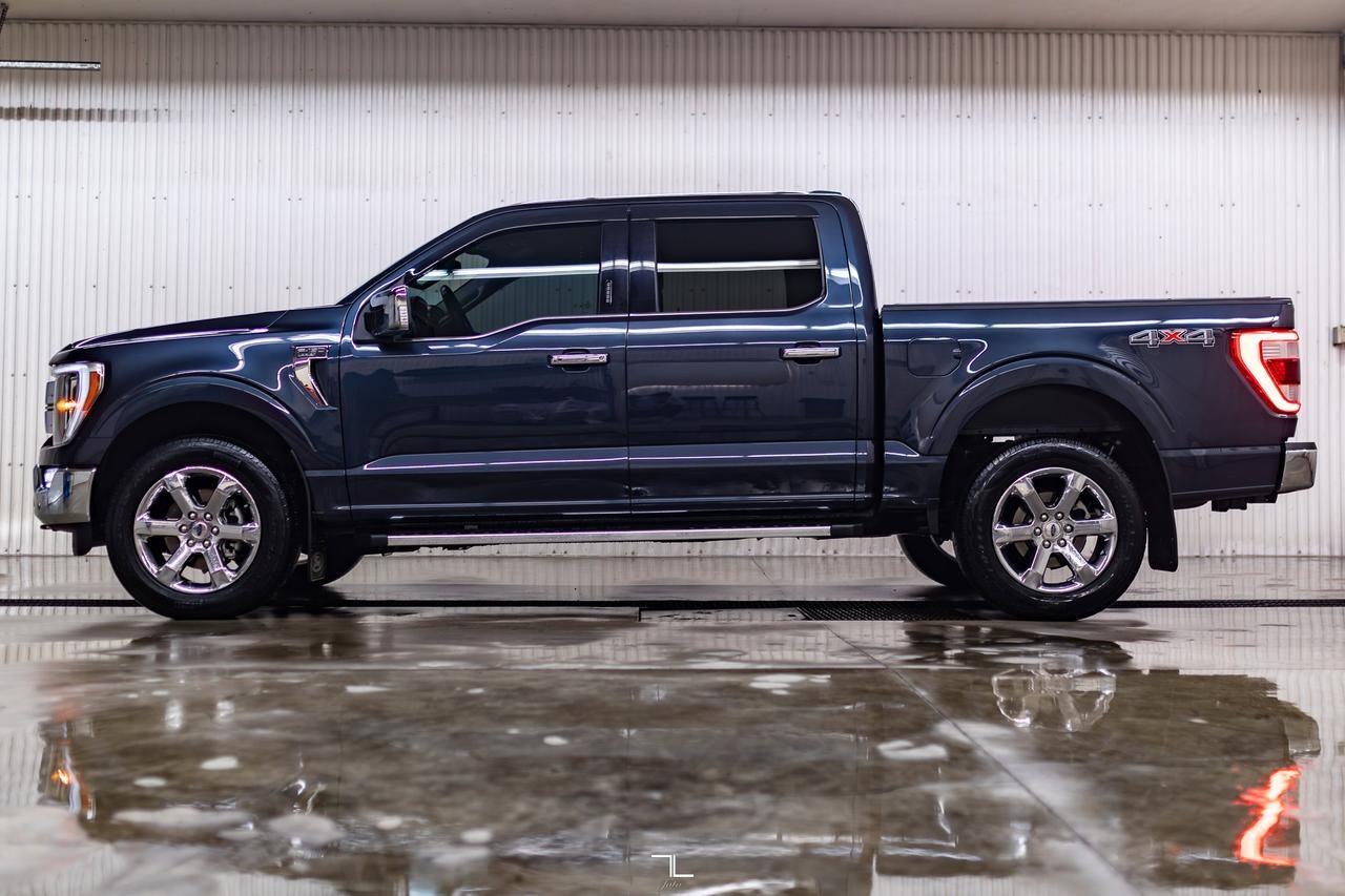2022 Ford F-150 4x4 Super Crew Lariat Leather Nav BCam Red Deer AB