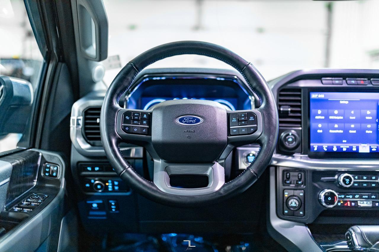 2022 Ford F-150 4x4 Super Crew Lariat Leather Nav BCam Red Deer AB