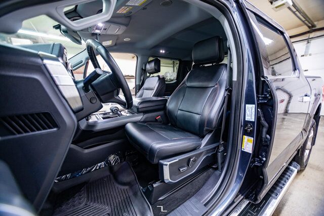 2022 Ford F-150 4x4 Super Crew Lariat Leather Nav BCam Red Deer AB