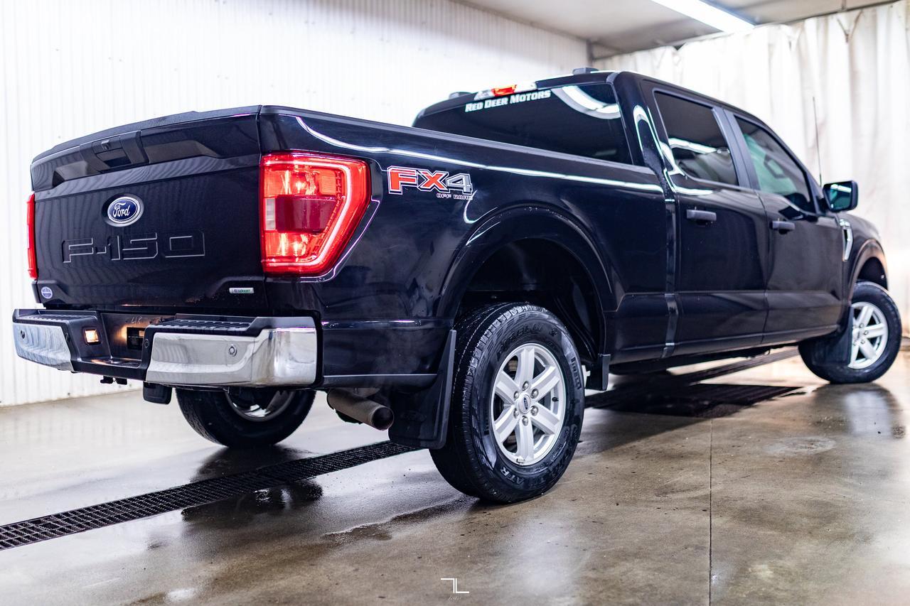 2022 Ford F-150 4x4 Super Crew XLT Nav BCam Red Deer AB