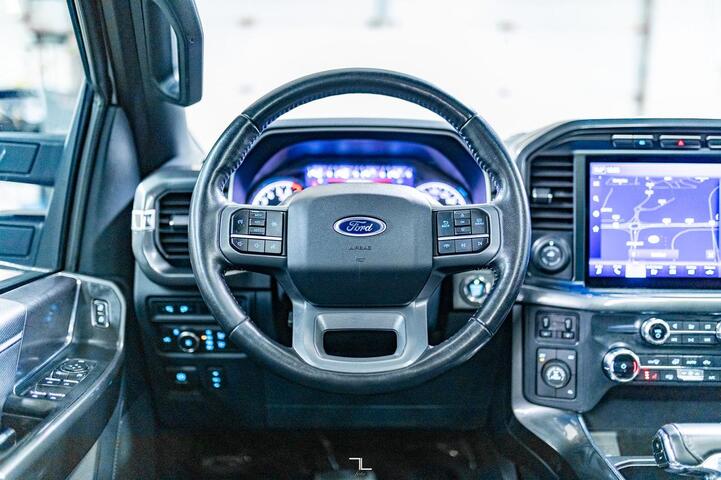 2022 Ford F-150 4x4 Super Crew XLT Sport Longbox Nav Roof BCam Red Deer AB