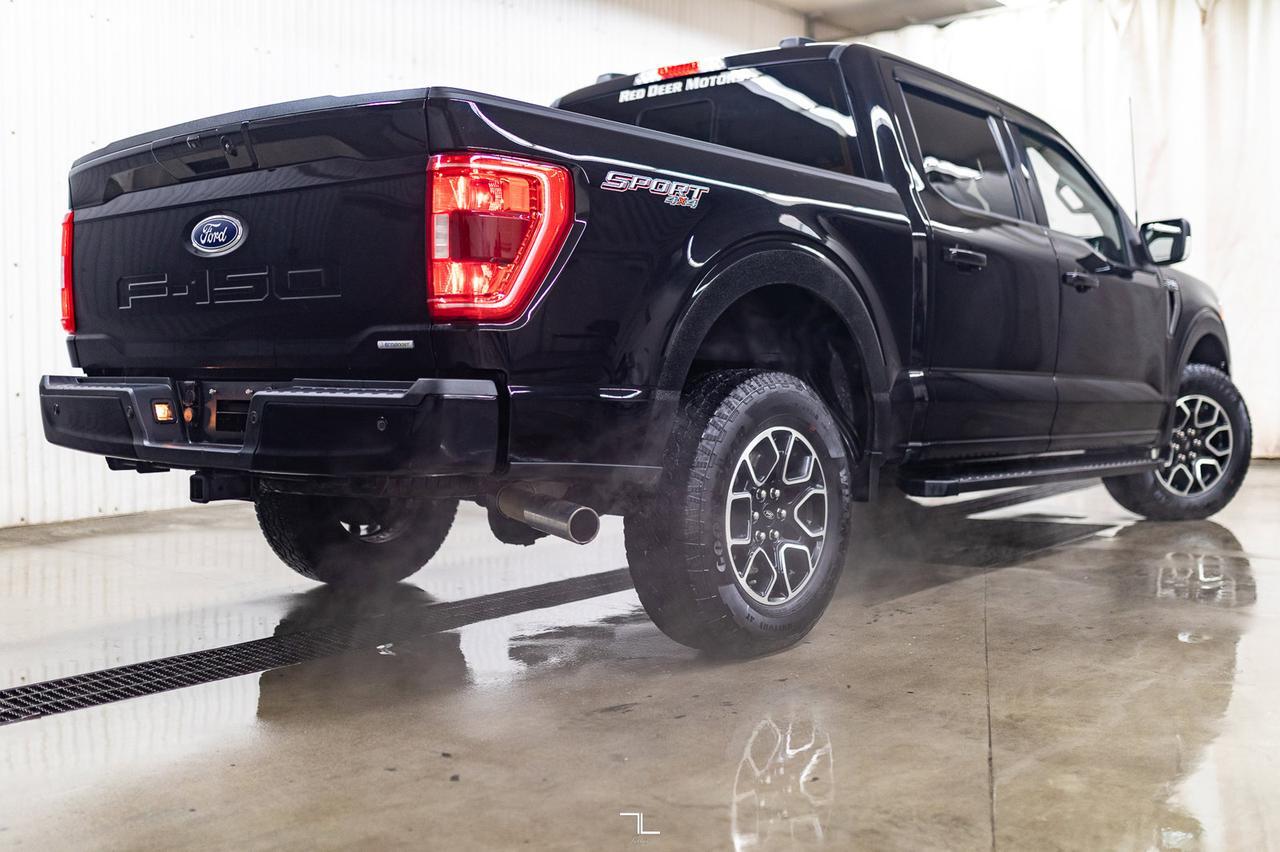 2022 Ford F-150 4x4 Super Crew XLT Sport Nav BCam Red Deer AB