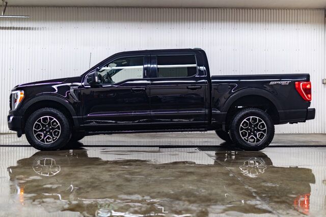 2022 Ford F-150 4x4 Super Crew XLT Sport Nav BCam Red Deer AB