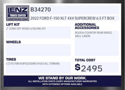 2022 Ford F-150 4x4 SuperCrew XLT Fond du Lac WI