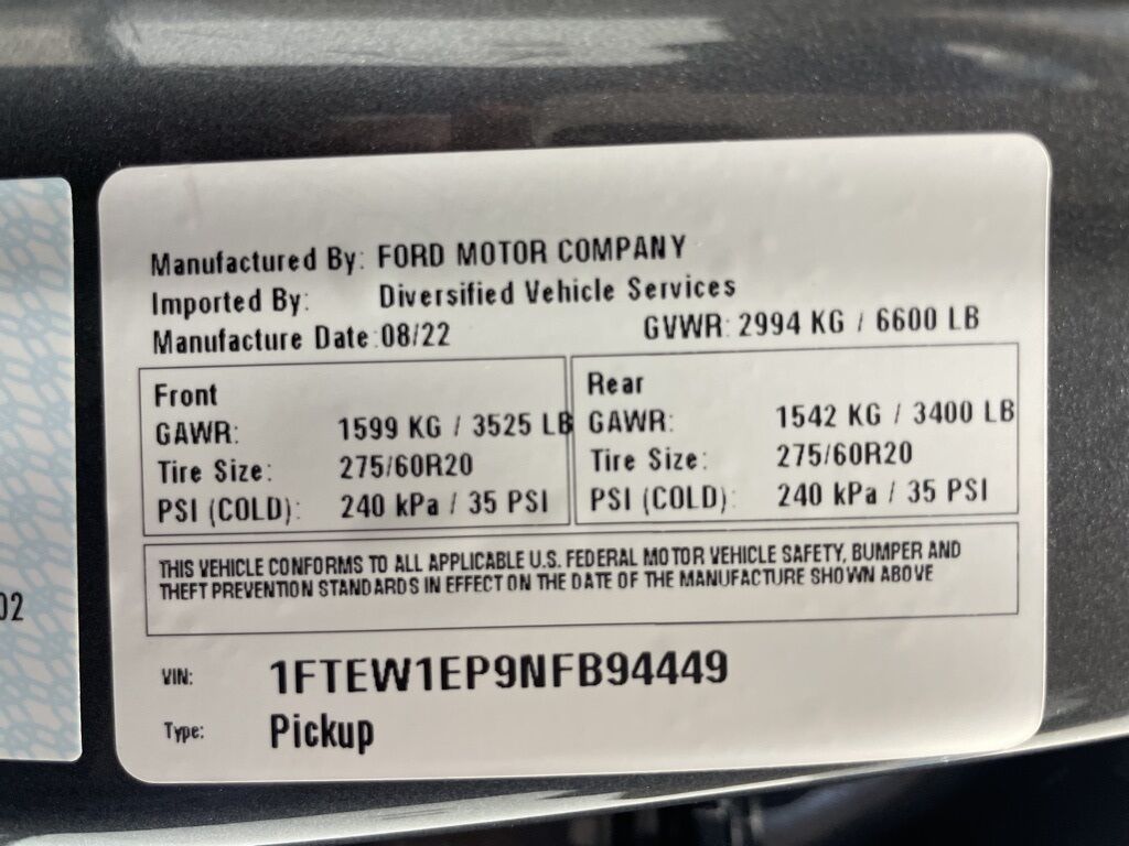 2022 Ford F-150 4x4 SuperCrew XLT Minocqua WI