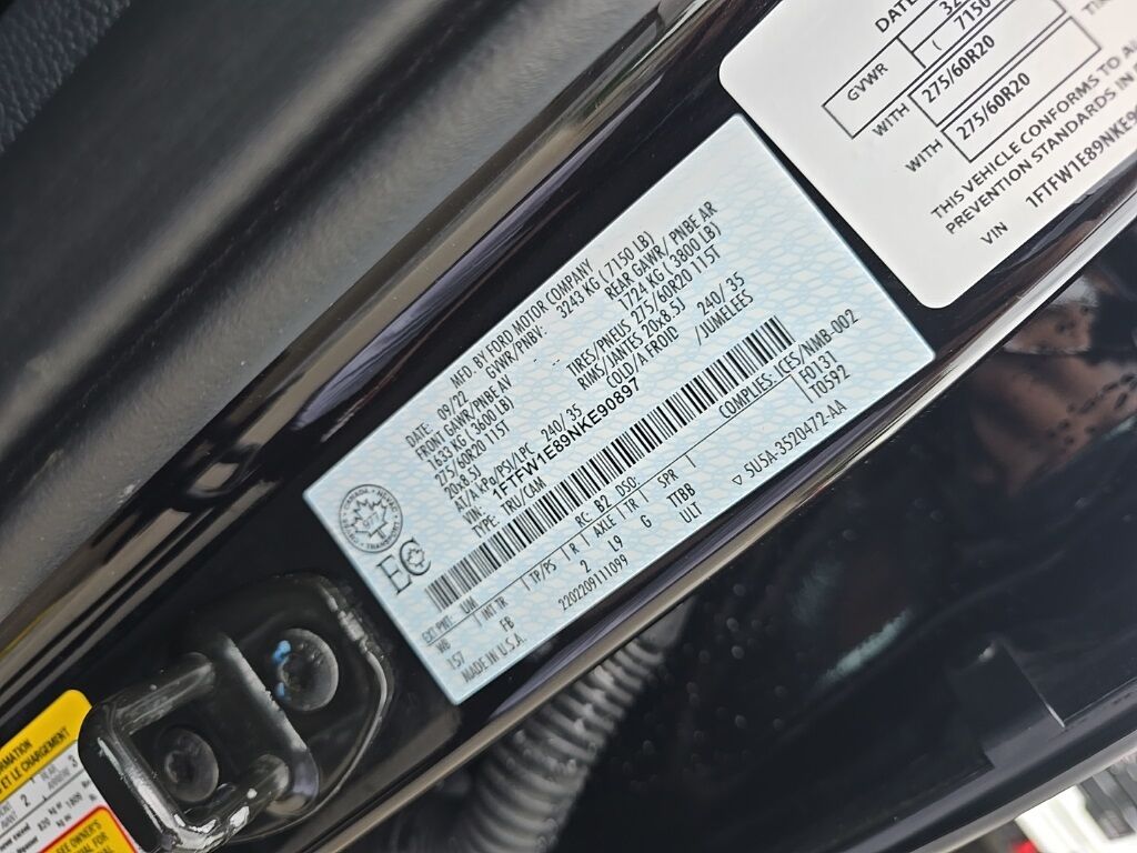 2022 Ford F-150 4x4 SuperCrew XLT Minocqua WI