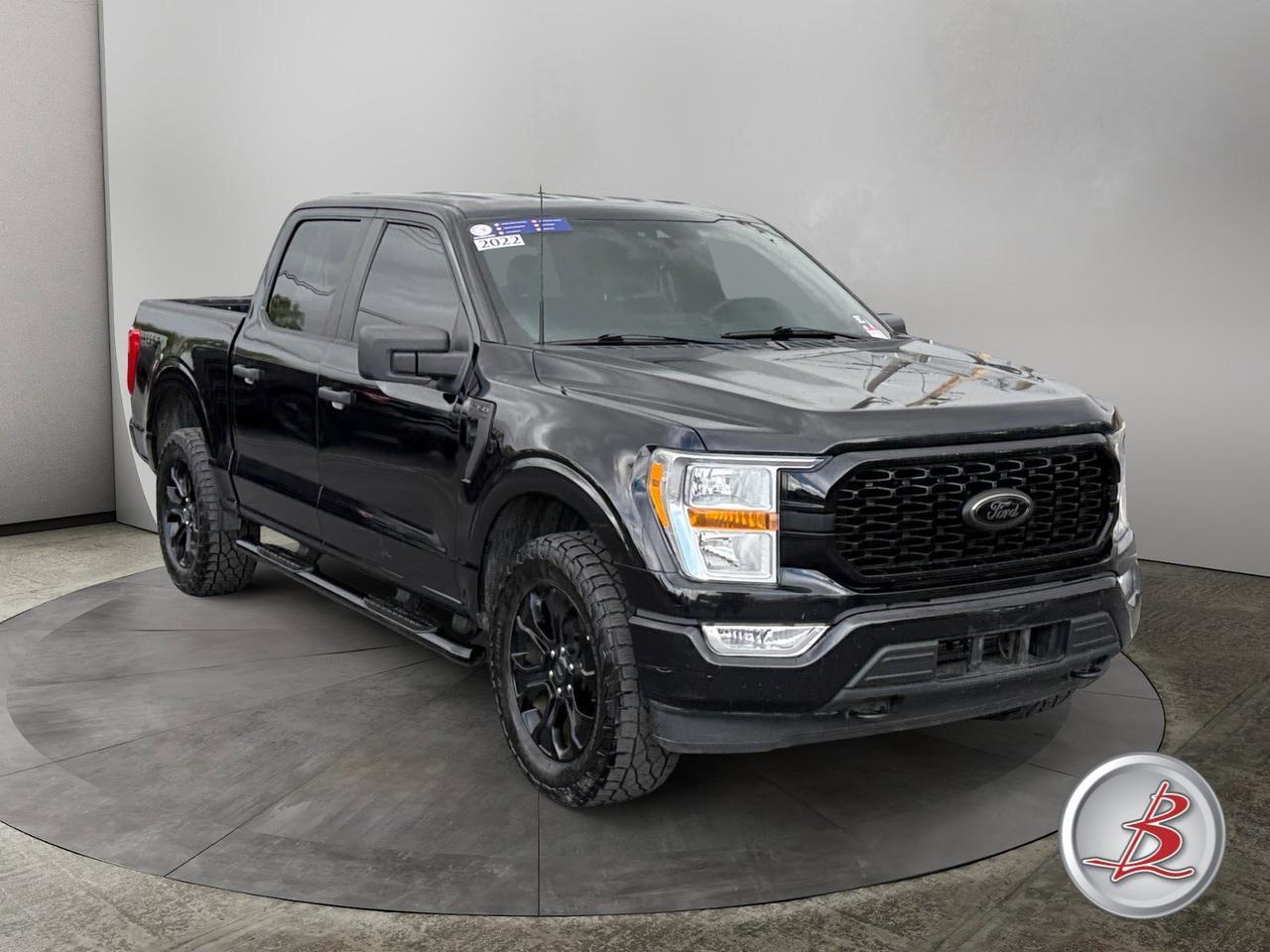 2022 Ford F-150 Crew Cab 4x4 STX Blackout Pkg