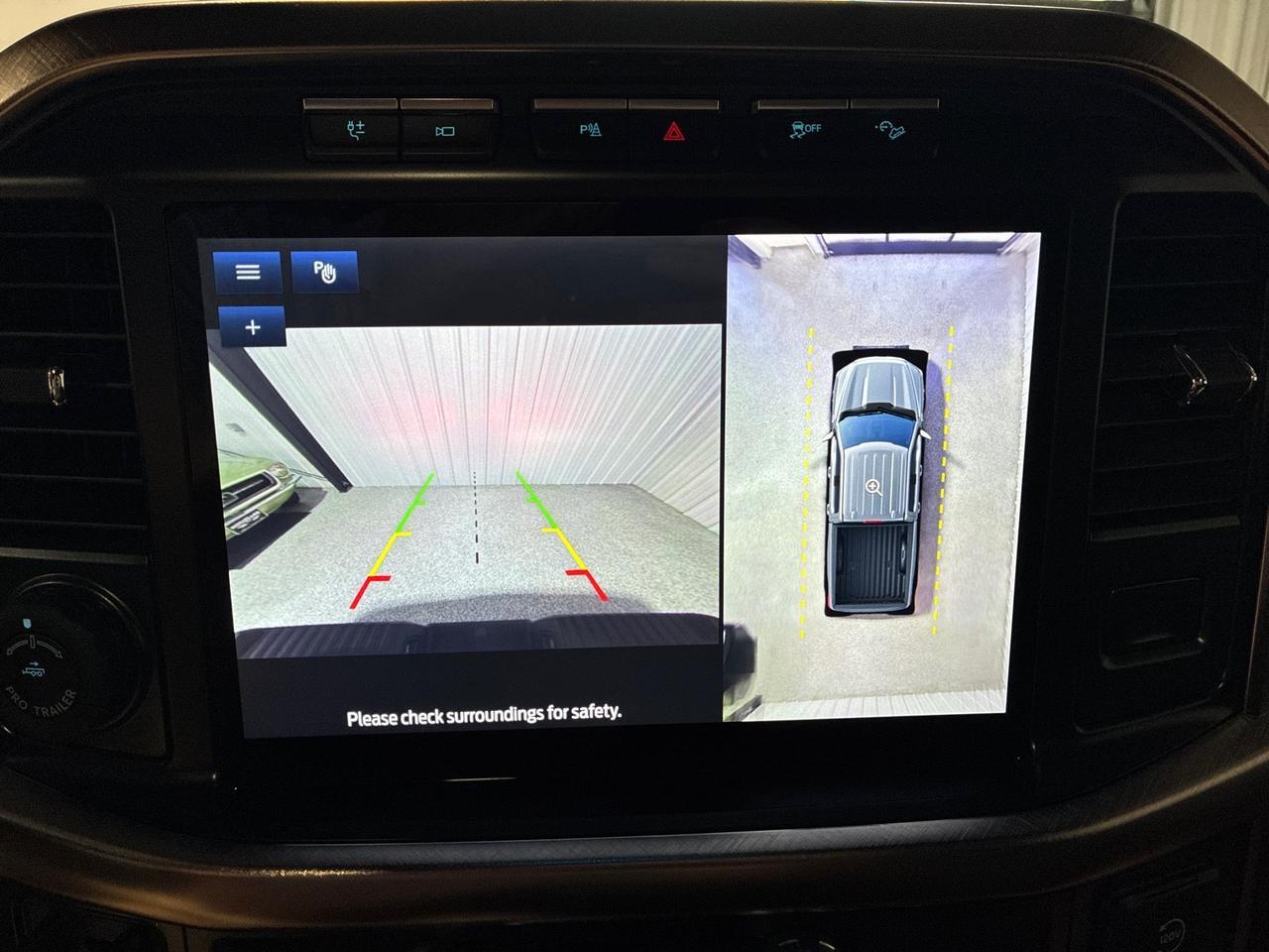 2022 Ford F-150 King Ranch, 4x4, 601A High Pkg, Powerboost Hybrid w/ 7.2kw Pro Power, Pano Roof, FX4, 360 Camera, Bed Cover Houston TX