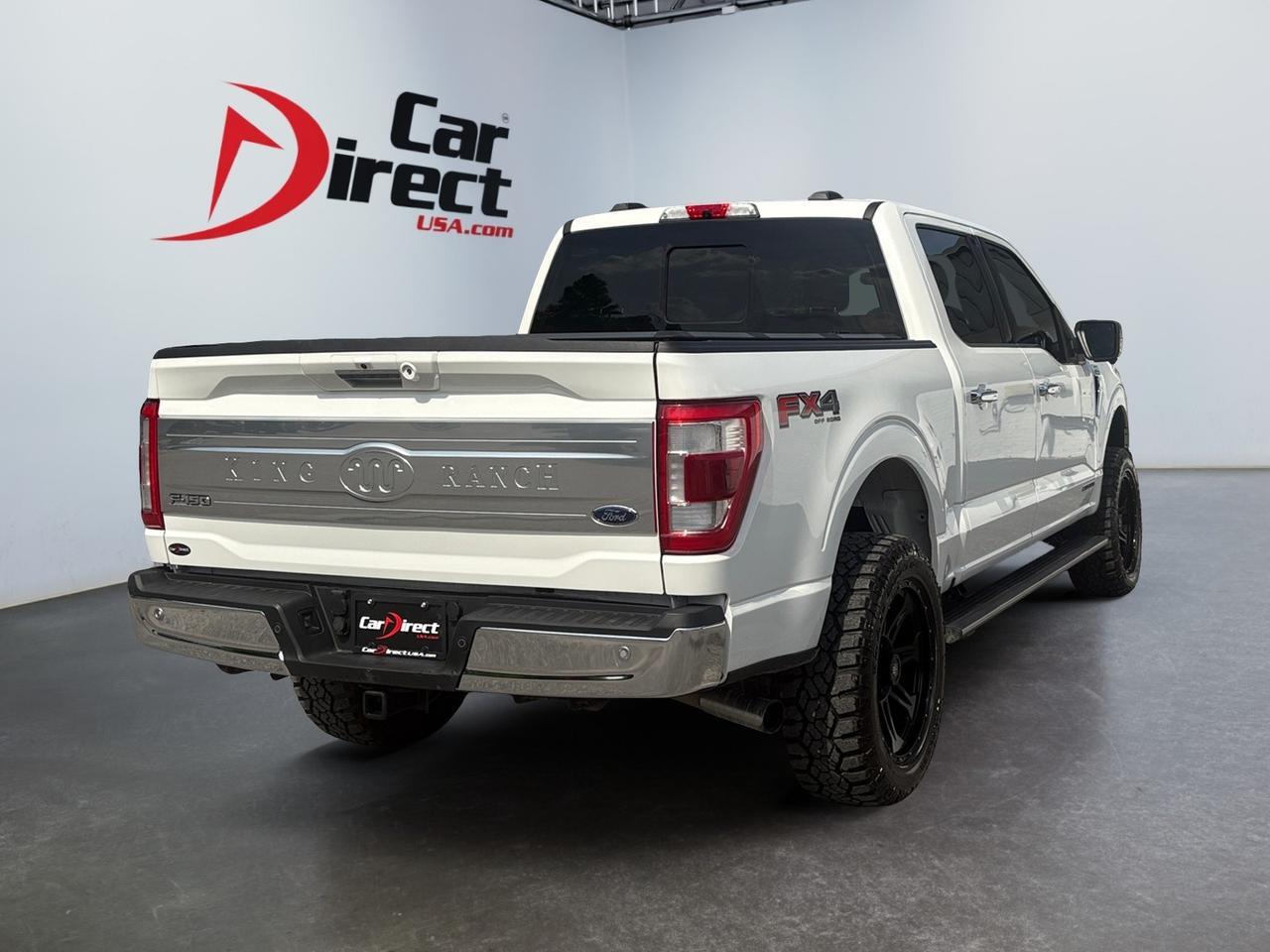 2022 Ford F-150 King Ranch, POWER RUNNING BOARDS, POWER TAILGATE, TWIN PANEL MOONROOF, AUTO START/STOP, 360 BACKUP CAMERA, HEATED & VENTILATED SEATS, BLIND SPOT ALERT, PRE COLLISION WARNING, LANE KEEP ASSIST, ONLY 1 OWNER, CLEAN CARFAX, BECOME A KING ON THE ROAD! Virginia Beach VA