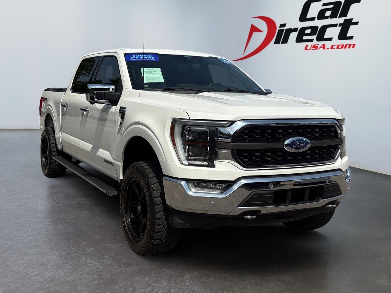 2022 Ford F-150 King Ranch, POWER RUNNING BOARDS, POWER TAILGATE, TWIN PANEL MOONROOF, AUTO START/STOP, 360 BACKUP CAMERA, HEATED & VENTILATED SEATS, BLIND SPOT ALERT, PRE COLLISION WARNING, LANE KEEP ASSIST, ONLY 1 OWNER, CLEAN CARFAX, BECOME A KING ON THE ROAD! Virginia Beach VA