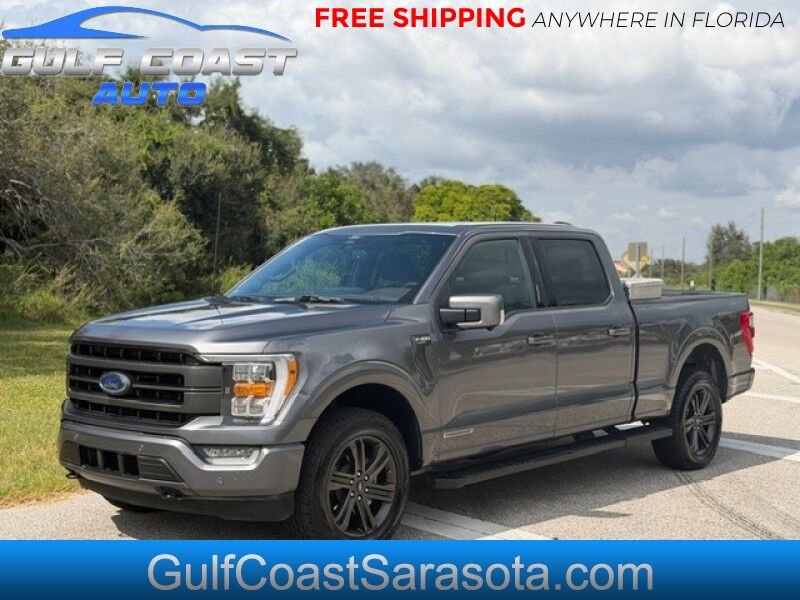 2022 Ford F-150 LARIAT 4x4 SUNROOF LEATHER LONG BED NAVI CAMERA RUNS GREAT Sarasota FL