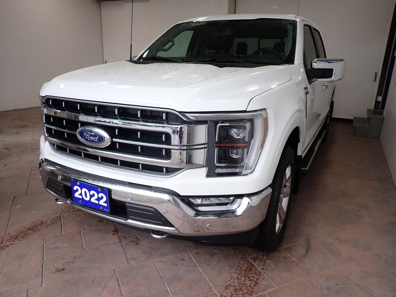 2022 Ford F-150 LARIAT CREW 4WD LEATHER NAVI SUNROOF Listowel ON