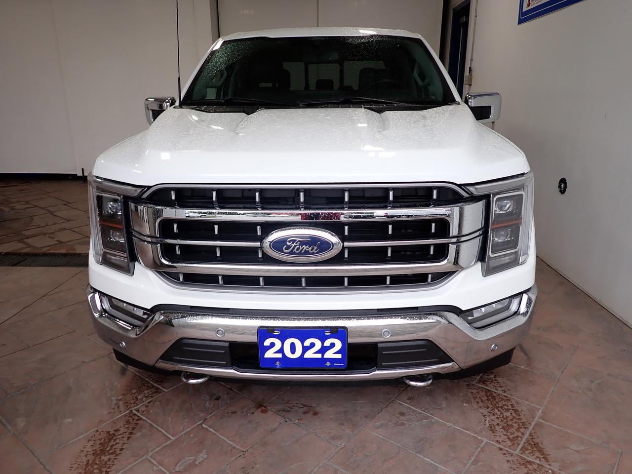 2022 Ford F-150 LARIAT CREW 4WD LEATHER NAVI SUNROOF Listowel ON