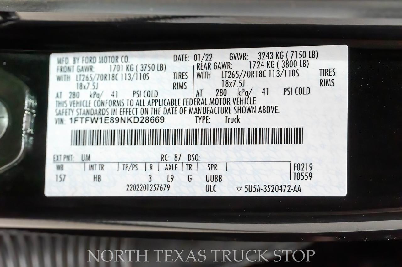 2022 Ford F-150 LARIAT FX4 EcoBoost Mansfield TX