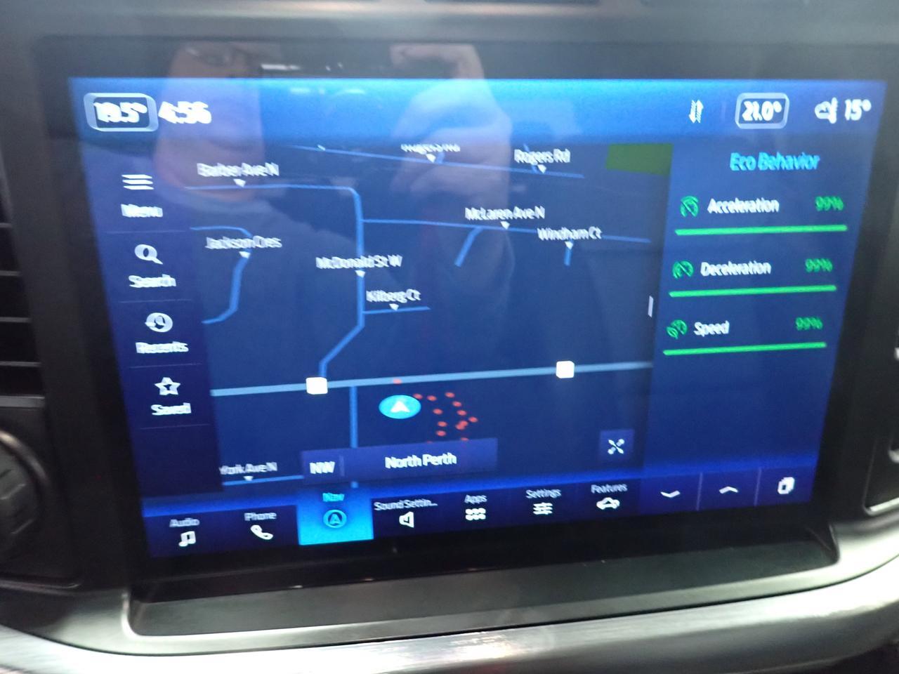 2022 Ford F-150 LARIAT SUPERCREW 5.5 BOX 4WD LEATHER NAVI SUNROOF Listowel ON