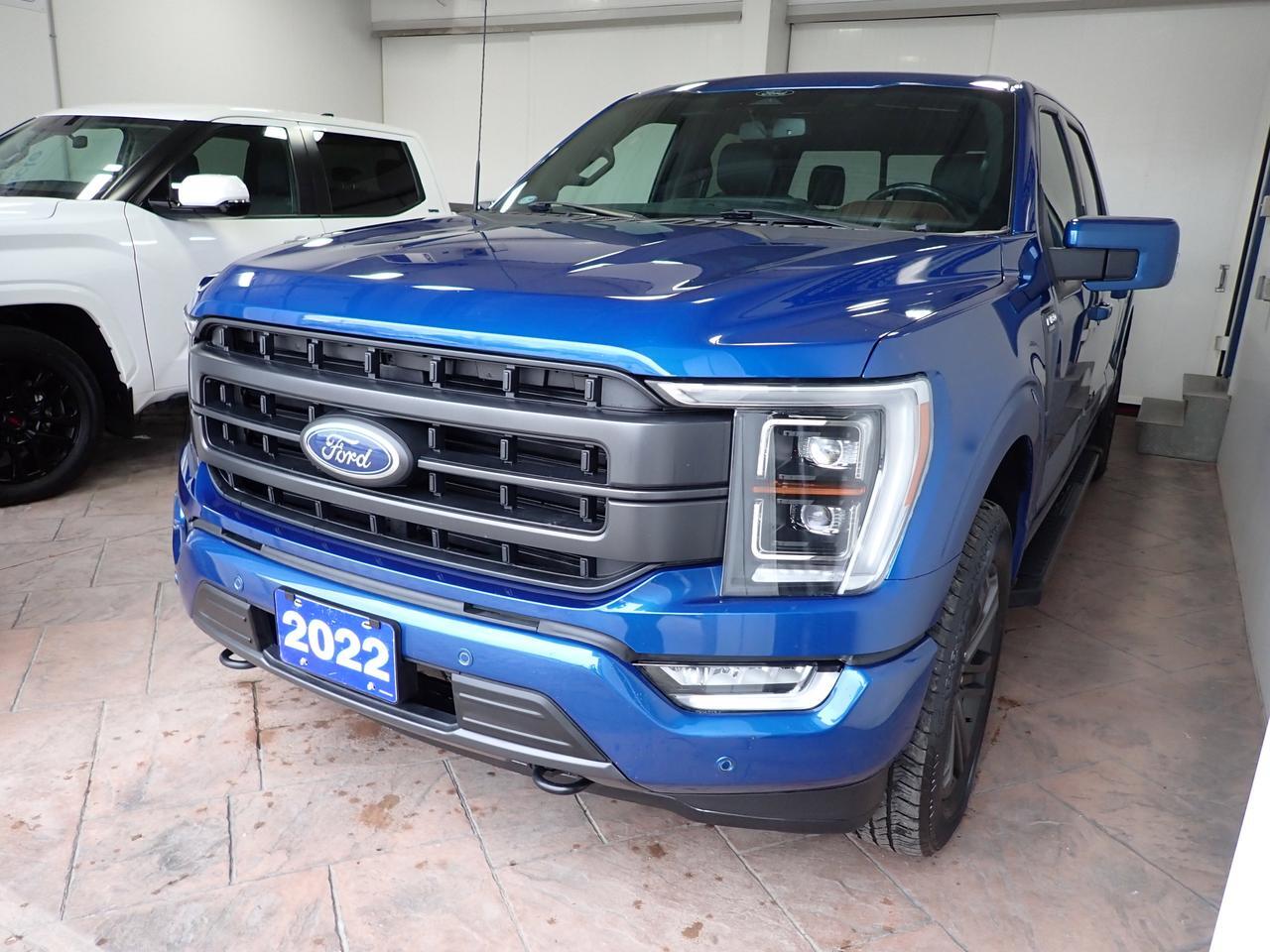 2022 Ford F-150 LARIAT SUPERCREW 5.5 BOX 4WD LEATHER NAVI SUNROOF Listowel ON