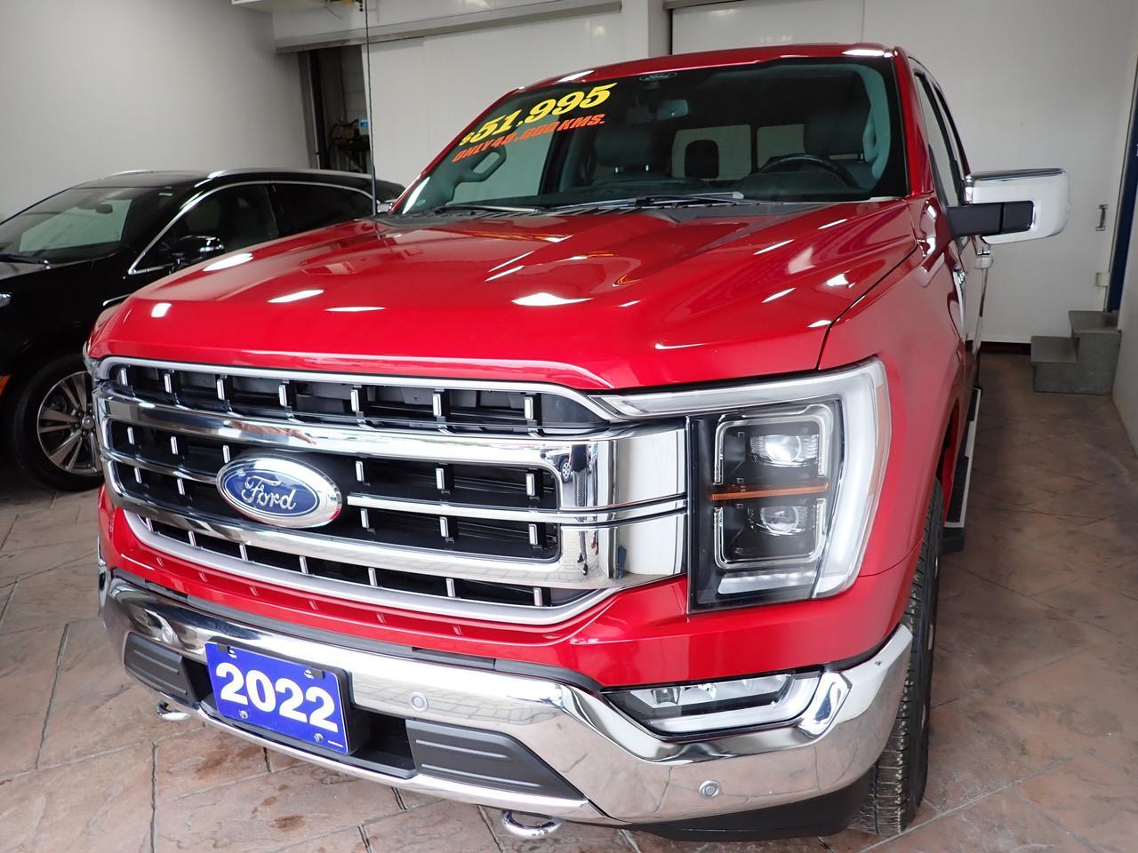 2022 Ford F-150 LARIAT SUPERCREW 5.5 BOX LEATHER NAVI 4WD Listowel ON