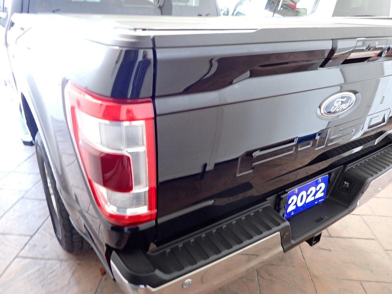 2022 Ford F-150 LARIAT SUPERCREW 5.5 BOX LEATHER NAVI SUNROOF 4WD Listowel ON