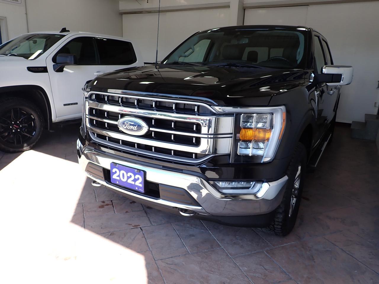 2022 Ford F-150 LARIAT SUPERCREW 5.5 BOX LEATHER NAVI SUNROOF 4WD Listowel ON