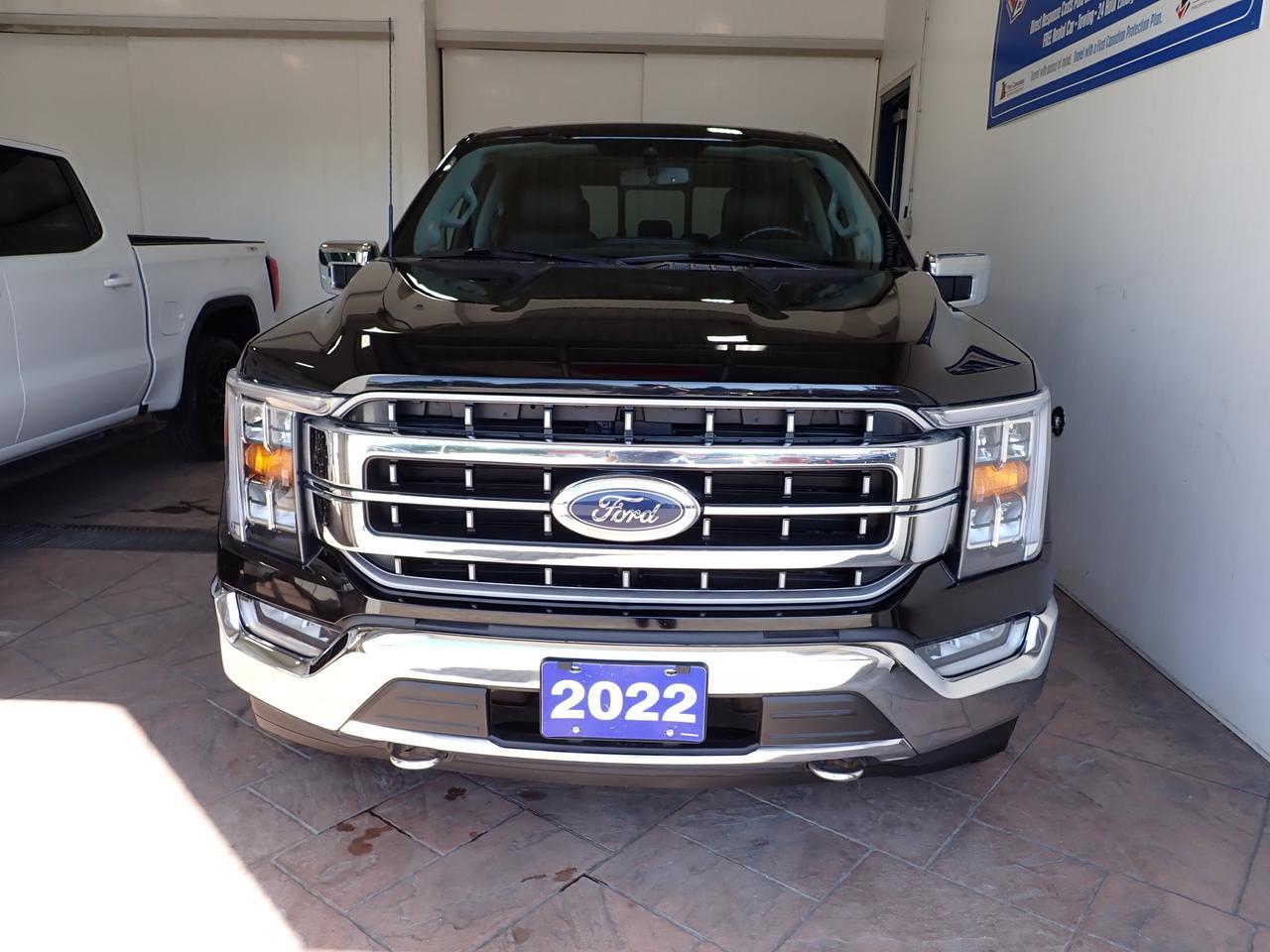 2022 Ford F-150 LARIAT SUPERCREW 5.5 BOX LEATHER NAVI SUNROOF 4WD Listowel ON