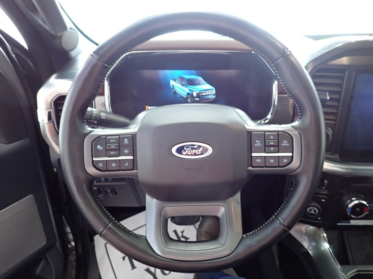 2022 Ford F-150 LARIAT SUPERCREW *HYBRID* LEATHER NAVI SUNROOF 5.5 BOX 4WD Listowel ON