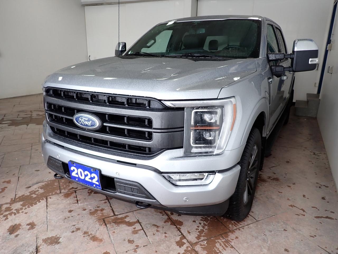 2022 Ford F-150 LARIAT SUPERCREW *HYBRID* LEATHER NAVI SUNROOF 5.5 BOX 4WD Listowel ON