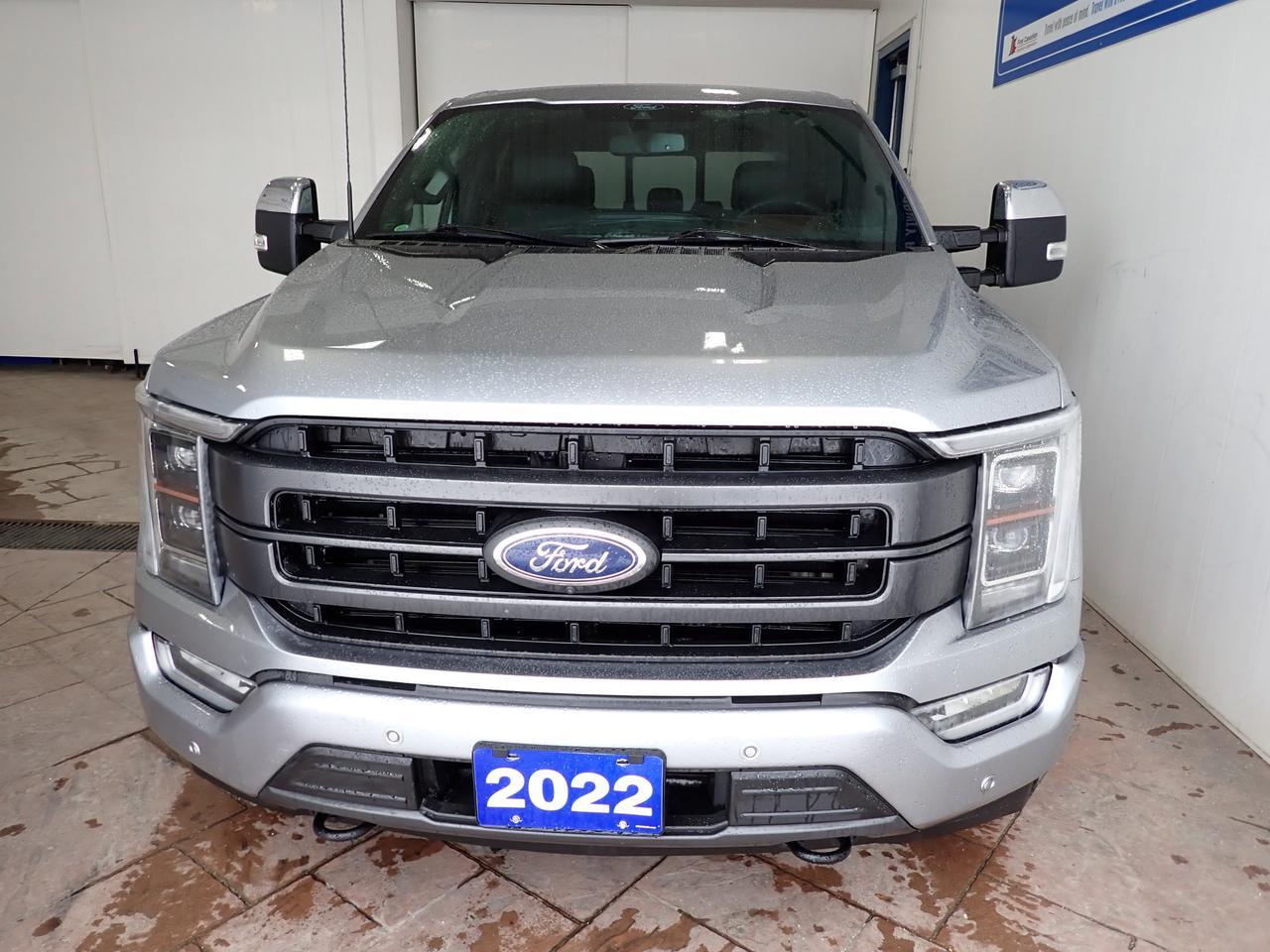 2022 Ford F-150 LARIAT SUPERCREW *HYBRID* LEATHER NAVI SUNROOF 5.5 BOX 4WD Listowel ON