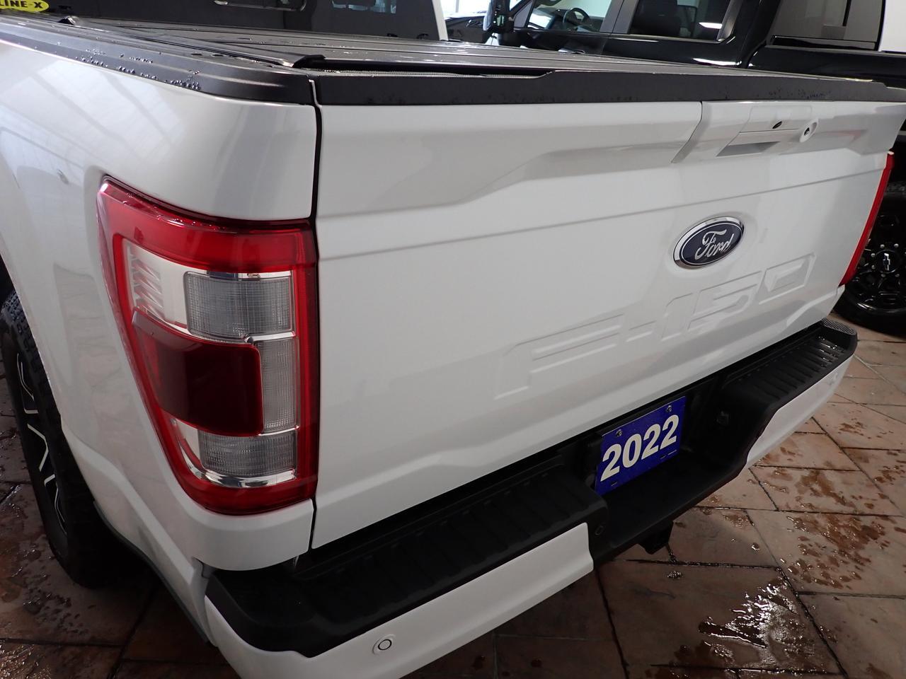 2022 Ford F-150 LARIAT SUPERCREW LEATHER NAVI 5.5 BOX 4WD Listowel ON