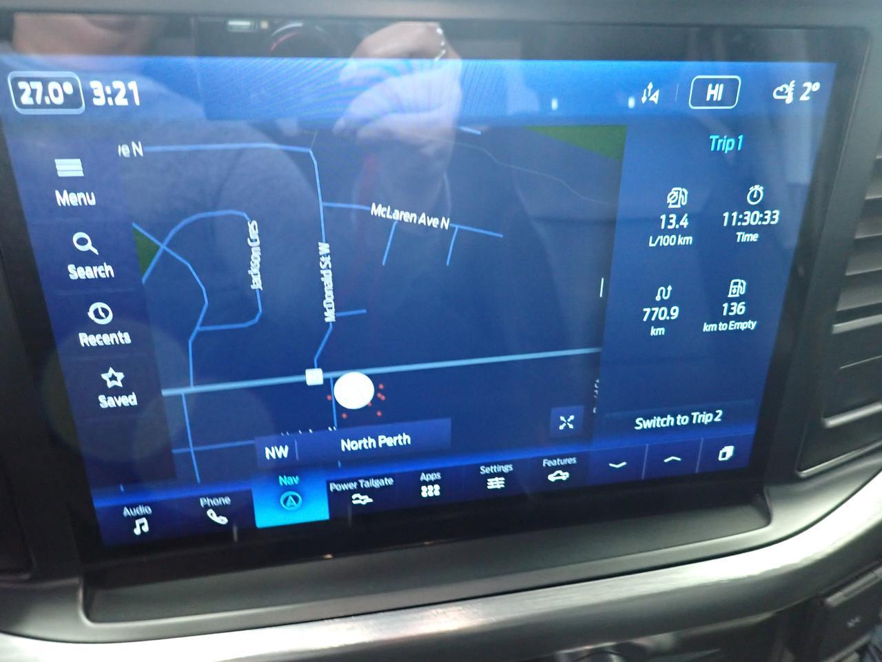 2022 Ford F-150 LARIAT SUPERCREW LEATHER NAVI 5.5 BOX 4WD Listowel ON