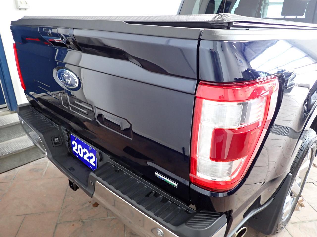 2022 Ford F-150 LARIAT SUPERCREW LEATHER NAVI 5.5 BOX 4WD Listowel ON