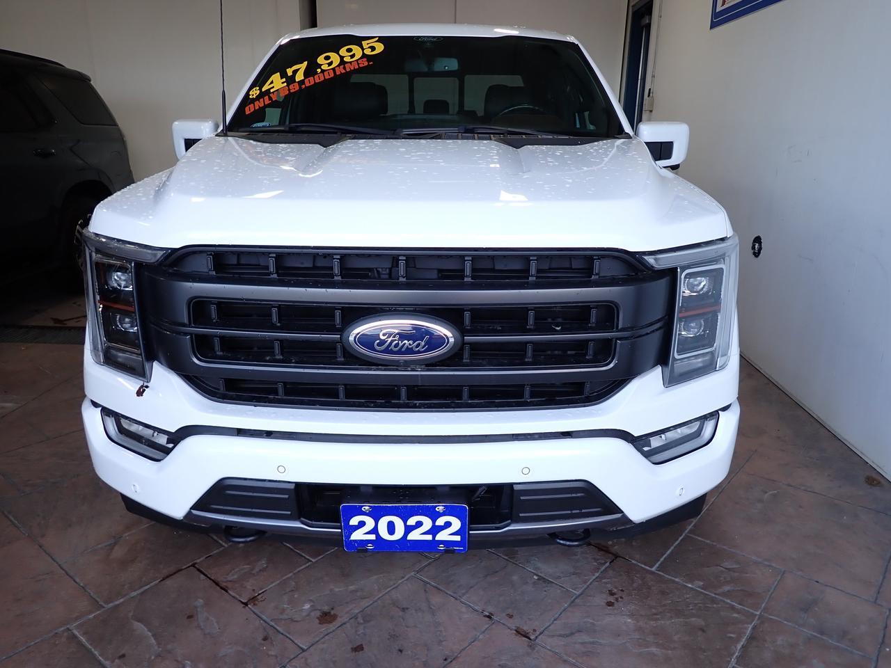 2022 Ford F-150 LARIAT SUPERCREW LEATHER NAVI 5.5 BOX 4WD Listowel ON