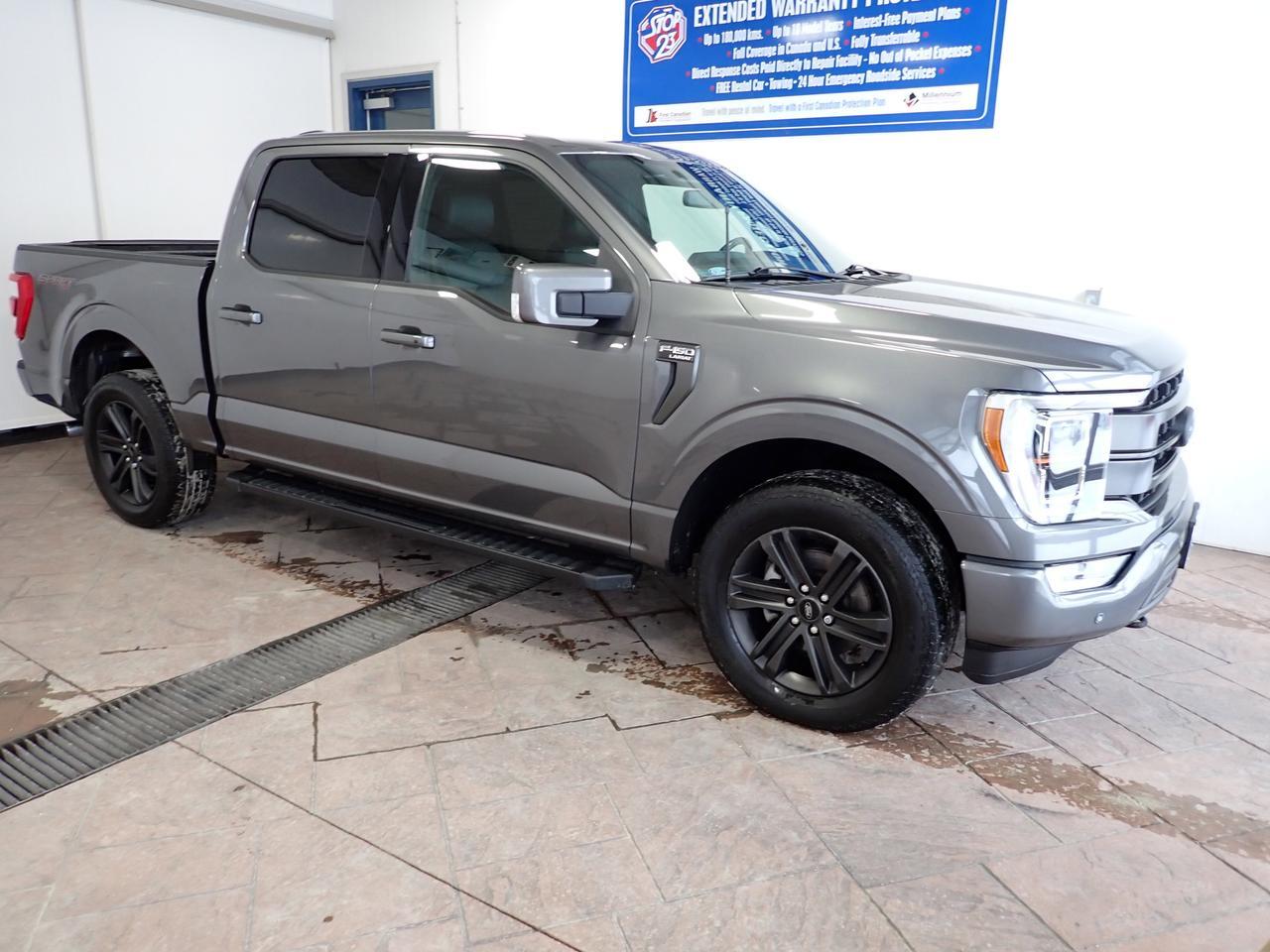 2022 Ford F-150 LARIAT SUPERCREW LEATHER NAVI SUNROOF 5.5 BOX 4WD