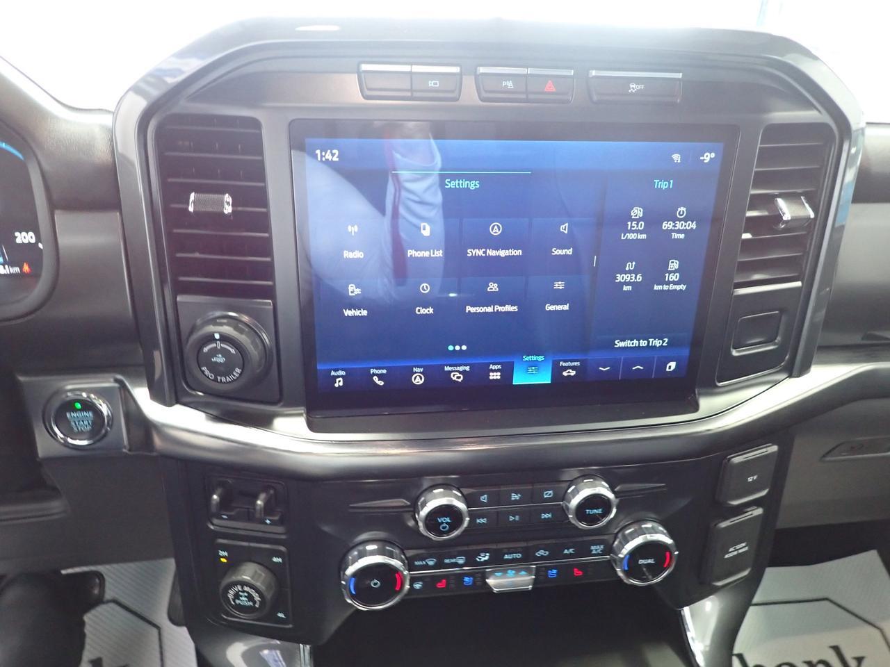 2022 Ford F-150 LARIAT SUPERCREW LEATHER NAVI SUNROOF 5.5 BOX 4WD Listowel ON