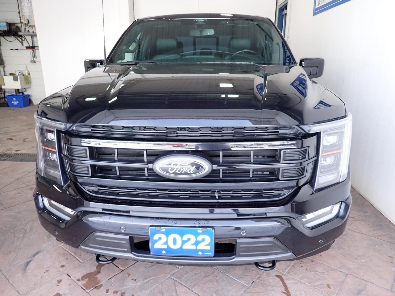 2022 Ford F-150 LARIAT SUPERCREW LEATHER NAVI SUNROOF 5.5 BOX 4WD Listowel ON