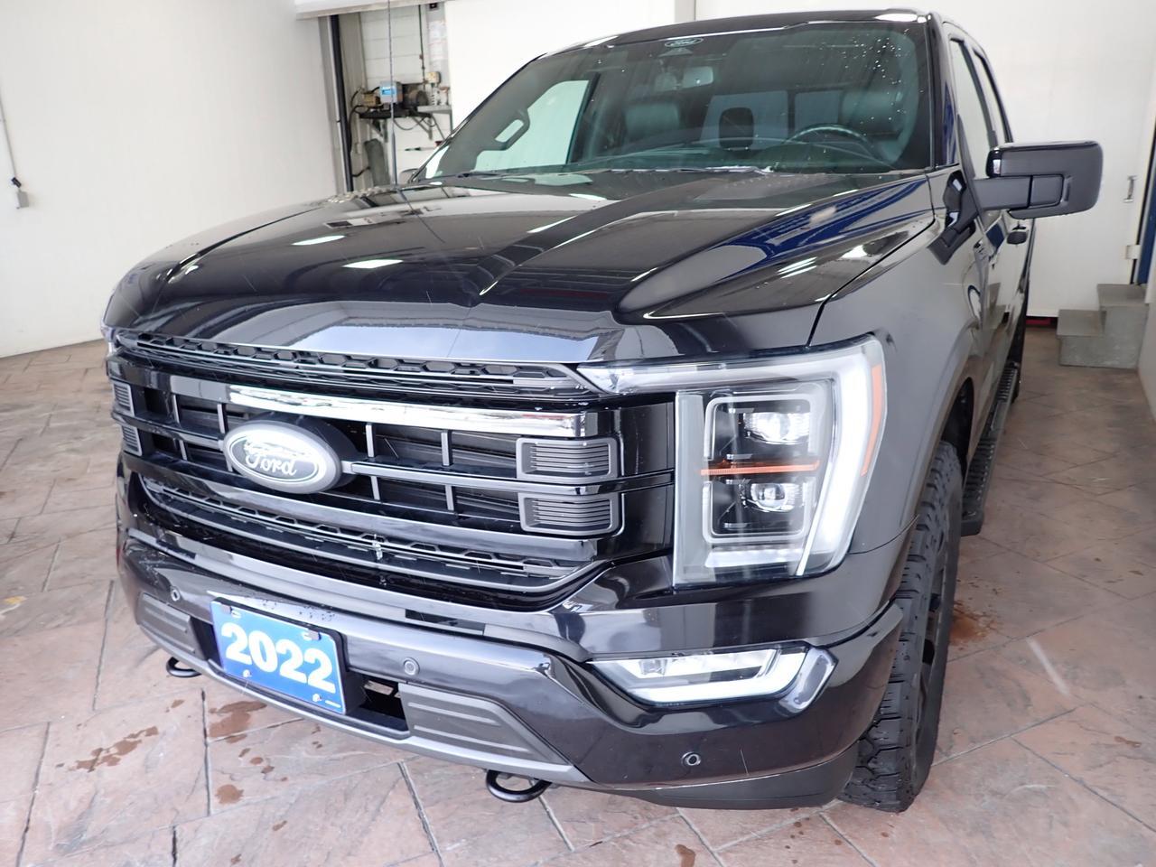 2022 Ford F-150 LARIAT SUPERCREW LEATHER NAVI SUNROOF 5.5 BOX 4WD Listowel ON